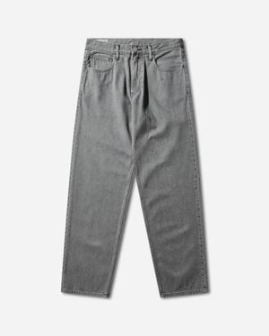 Cav Empt Men S 1992 Washed Black Denim Pants - Gray