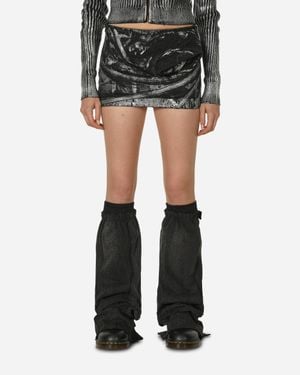 PROTOTYPES Denim Stirrups - Black