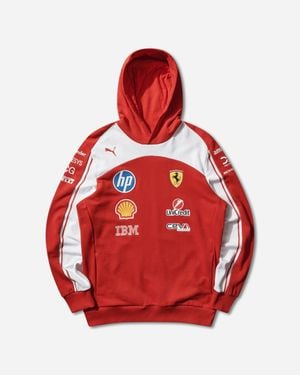 PUMA Scuderia Ferrari Hp Replica Hoodie - Red