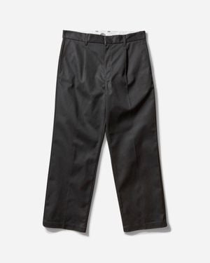 Wacko Maria Men S Dickies Pleated Trousers - Grey