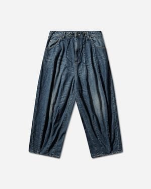 Needles Men S H.d. 12oz Jeans Indigo - Blue