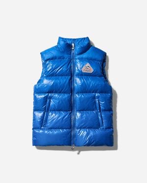 Pyrenex S John Shiny Vest Adriatic - Blue