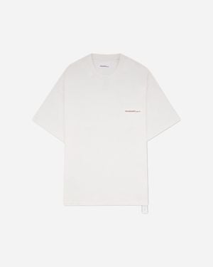 Oamc Peacemaker Keys Print Oversized Fit T-Shirt - White