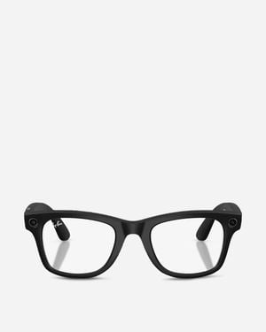 Ray-ban Meta Wayfarer Gen 2 Sunglasses Shiny / Clear / Gray Transitions - Black