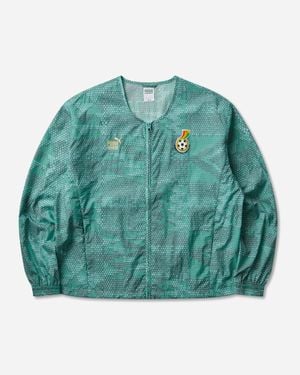 PUMA Men S Ghana X Salehe Bembury King Track Jacket Jade Frost - Green