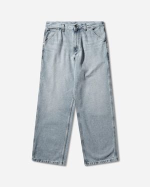 Carhartt Belmont Trousers (Worn Bleached) - Blue