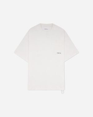 Oamc Peacemaker Stencil Print Pocket T-Shirt - White