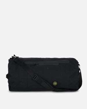 Stone Island Aluminium Tela Duffle Bag - Black