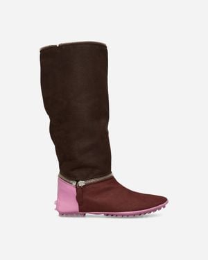 Kiko Kostadinov Women S Modular Driving Boots Espresso - Brown