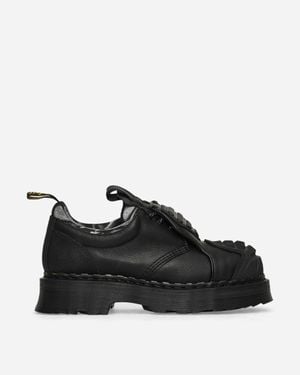 Dr. Martens Reinforced Leather Oxford Shoes - Black