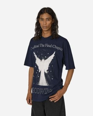 ONLINE CERAMICS God Wins T-Shirt - Blue