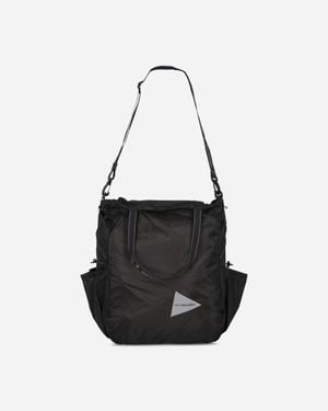 and wander Sil Tote Bag - Black