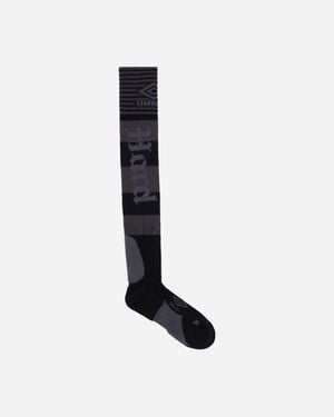 Umbro Hard Times Socks Black / Gray - White