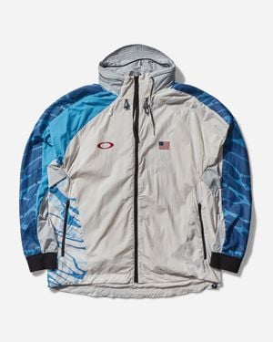 Oakley S Team Usa Surfing Windbreaker Liquid - Blue