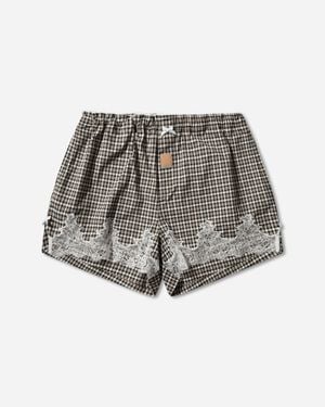 Martine Rose French Panties / Green - Gray