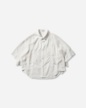 Undercover S Layered Georgette Shirt - White
