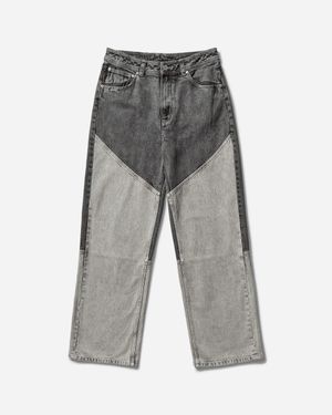 Nike Women S Air Jordan Denim Pants Black / Flat Pewter - Gray
