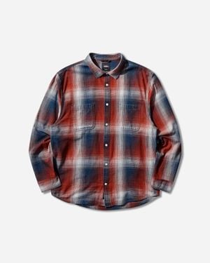 Vans Plaid Longsleeve Shirt Racing - Red