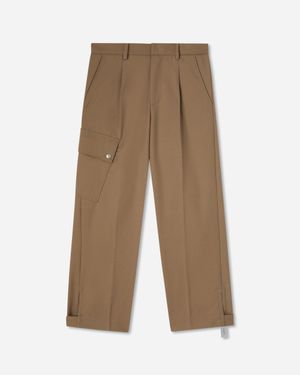 Oamc Peacemaker S Combine Trousers Mud - Natural