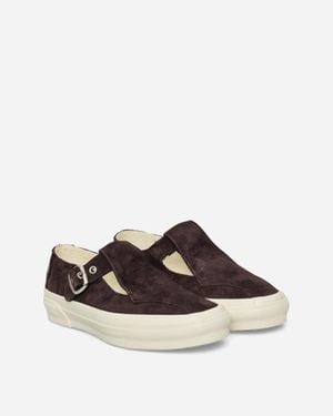 Vans Premium Mary Jane Suede Sneakers Chocolate Plum - Brown