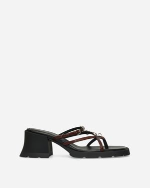 Miista Women S Jaslene Sandals Brown - White