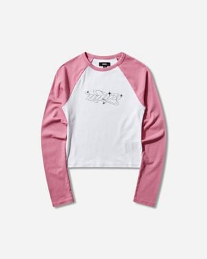 Vans Y2K Star Raglan Longsleeve T-Shirt Fizz - Pink