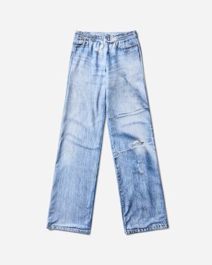 La Maskarade Women S Trompe L Oeil sweatpants - Blue