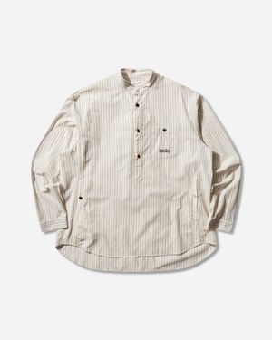 Undercover S Cotton Pullover Shirt Stripe - White
