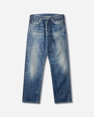 Visvim S Social Sculpture 01 Narrow Dmgd-47 Jeans - Blue
