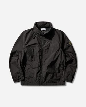 Stone Island Men S Metal Lamina Poly Ripstop Jacket - Black