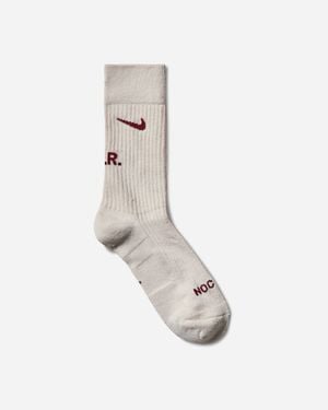 Nike Nocta 3-pack Crew Socks Light Orewood Brown / Cargo Khaki - White