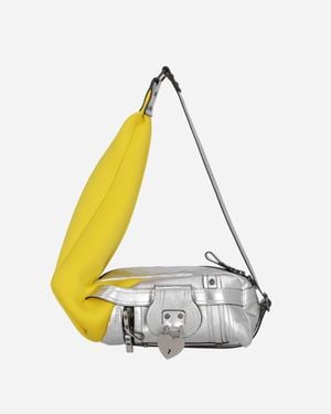 OTTOLINGER Mini Neoprene Leather Bag - White