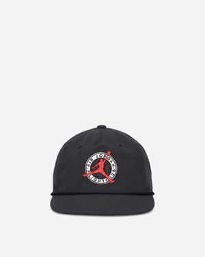 Nike Flight Club Pro Unstructured Flat Bill Hat Black - Blue