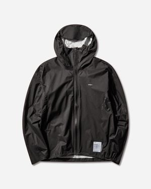 Satisfy Men S Pertex 3l Fly Rain Jacket - Black