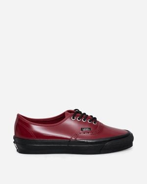 Vans Authentic 44 Siped Vibram Trainers Bordeaux - Red