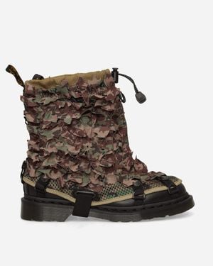 Dr. Martens Babylon 1460 Boots Camo Green - Brown