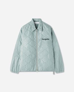Oamc Peacemaker Men S Combat Overshirt Ice Flow - Blue