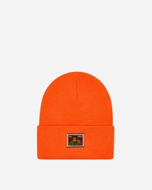 Ben Davis Work Clothes Logo Beanie - Orange