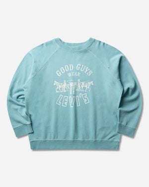 Levi's Good Guys Wear Levi Sweatshirt - Blue