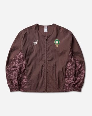 PUMA Men S Morocco X Salehe Bembury King Track Jacket Chocolate - Brown