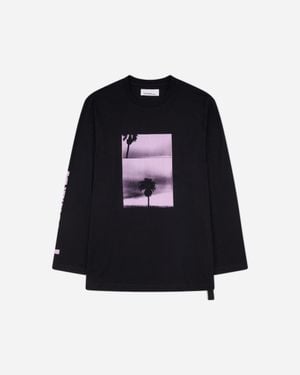 Oamc Peacemaker Panorama Print Longsleeve T-Shirt - Blue