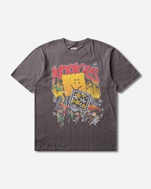 Kapital 20/-Jersey Crew T-Shirt (Buster Peckish Bowy) - Grey