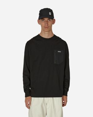 Wild Things Pocket Longsleeve T-Shirt - Black