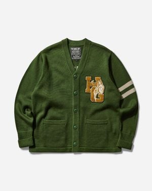 Hysteric Glamour S See No Evil Cardigan - Green