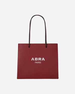 Abra Shopping Bag Garnet - Red