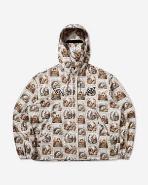 Umbro Cub Masked Overshirt Ivory - Metallic