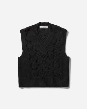 Our Legacy S Cable Michigan Tank - Black