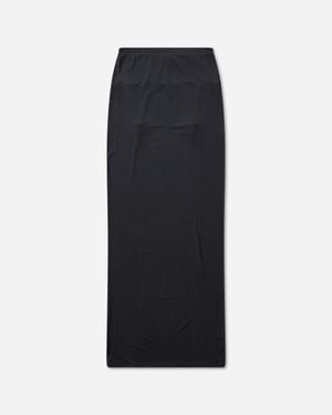 Jean Paul Gaultier Women S Long Garter Skirt Dark Navy - Black