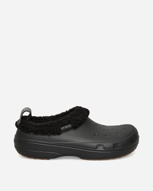 Crocs™ Classic Lined Shorty Clogs - Black