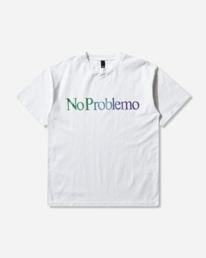 No Problemo Gradient Logo T-Shirt - Grey